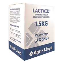 LACTAID®, pašaro papildas, stabilizuotų mielių pašaro papildas galvijams