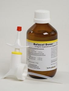 BELACOL DOSER, 7,5 mg/ml, geriamoji suspensija kiaul÷ms