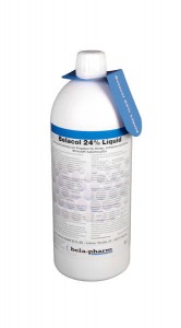 Belacol 24 % Liquid, 240 mg/ml, tirpalas, skirtas naudoti su geriamuoju vandeniu, pienu arba pieno pakaitalu, galvijams, kiaulėms ir vištoms